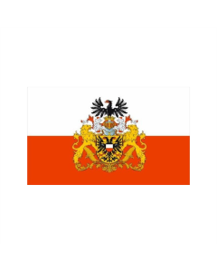 Lübeck Stadt Prachtwappen Fahne/Flagge 90 x 150cm