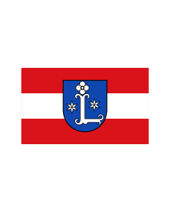Leer Stadt Fahne/Flagge 90 x 150cm