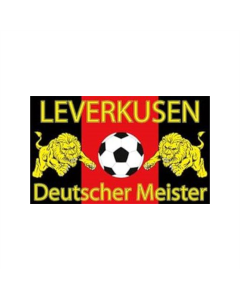 Leverkusen Deutscher Meister Fahne/Flagge 90 x 150cm