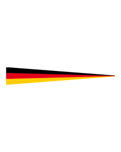 Deutschland Langwimpel 30 x 150cm