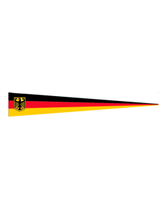 Deutschland mit Adler Langwimpel 30 x 150cm