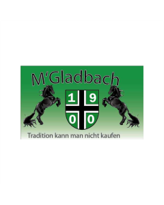 Mönchengladbach Tradition kann man nicht kaufen Fahne/Flagge 90 x 150cm