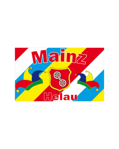 Mainz Helau Fahne/Flagge 90 x 150cm