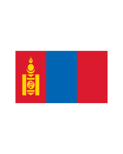 Mongolei Fahne/Flagge 90 x 150cm