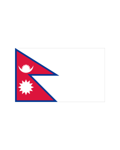 Nepal Fahne/Flagge 90 x 150cm