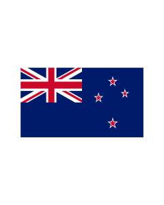 Neuseeland Bootsfahne/Motorradflagge 30 x 45cm