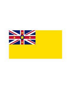 Niue Fahne/Flagge 60 x 90cm