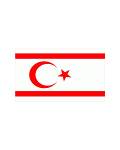 Nordzypern Fahne/Flagge 60 x 90cm