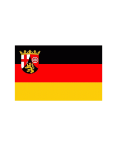 Rheinland-Pfalz Bootsfahne/Motorradflagge 30 x 45cm