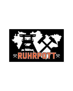 Ruhrpott 2 Fahne/Flagge 90 x 150cm