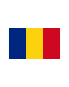 Rumänien Bootsfahne/Motorradflagge 30 x 40cm
