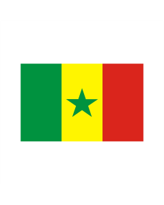 Senegal Fahne/Flagge 150 x 250cm