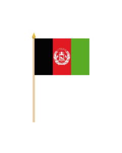 Afghanistan Stockflagge 30 x 45cm