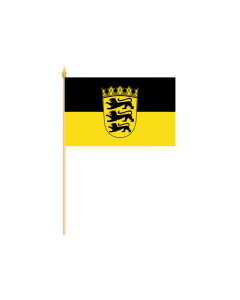 Baden-Württemberg Stockflagge 30 x 45cm