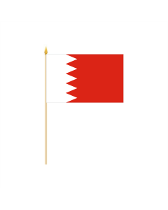 Bahrain Stockflagge 30 x 45cm