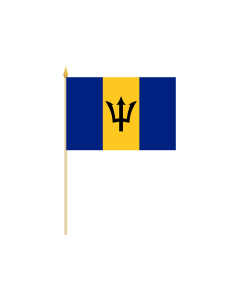 Barbados Stockflagge 30 x 45cm