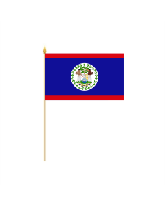 Belize Stockflagge 30 x 45cm