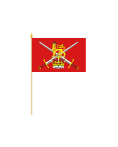 British Army Ensign Stockflagge 30 x 45cm