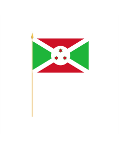 Burundi Stockflagge 30 x 45cm