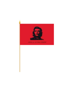 Che Guevara Stockflagge 30 x 45cm