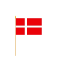 Dänemark Stockflagge 30 x 45cm