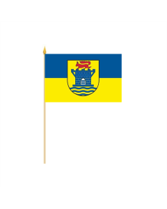 Eckernförde Stadt Stockflagge 30 x 45cm