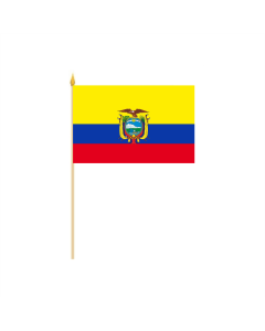 Ecuador Stockflagge 30 x 45cm