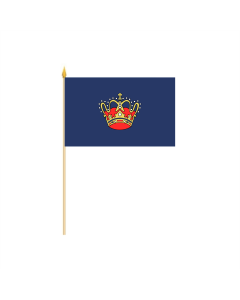 Fehmarn Stadt Stockflagge 30 x 45cm
