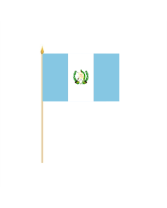 Guatemala Stockflagge 30 x 45cm