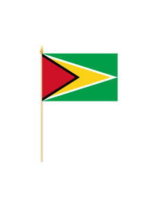Guyana Stockflagge 30 x 45cm