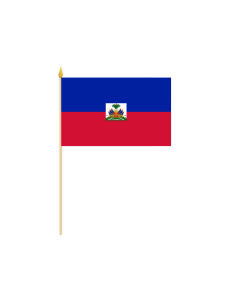 Haiti Stockflagge 30 x 45cm