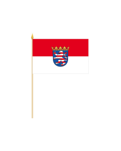 Hessen Stockflagge 30 x 45cm
