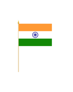 Indien Stockflagge 30 x 45cm