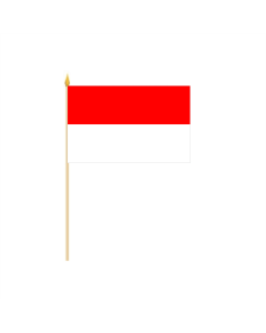 Indonesien Stockflagge 30 x 45cm