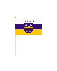 Juist Stockflagge 30 x 45cm
