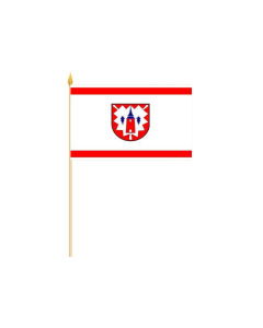 Kaltenkirchen Stadt Stockflagge 30 x 45cm