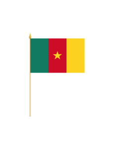Kamerun Stockflagge 30 x 45cm