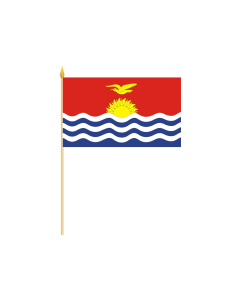 Kiribati Stockflagge 30 x 45cm