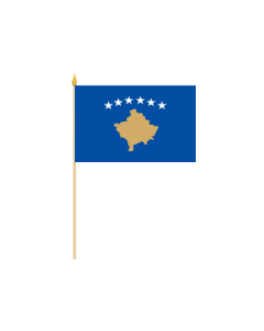 Kosovo Stockflagge 30 x 45cm