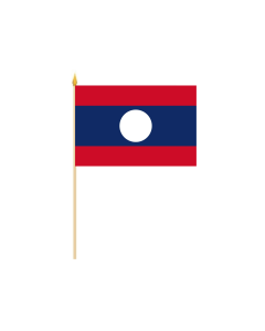 Laos Stockflagge 30 x 45cm