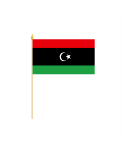 Libyen Stockflagge 30 x 45cm