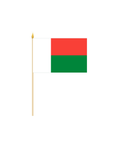 Madagaskar Stockflagge 30 x 45cm