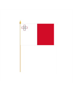 Malta Stockflagge 30 x 45cm