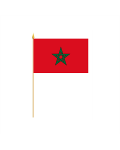 Marokko Stockflagge 30 x 45cm