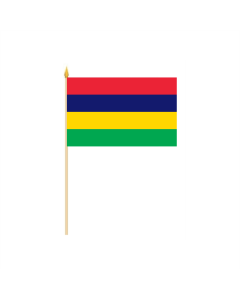 Mauritius Stockflagge 30 x 45cm