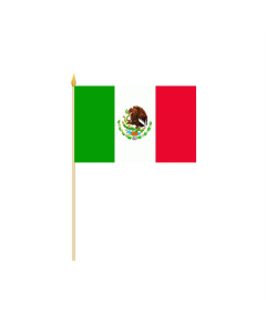 Mexiko Stockflagge 30 x 45cm