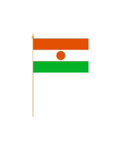 Niger  Stockflagge 30 x 45cm