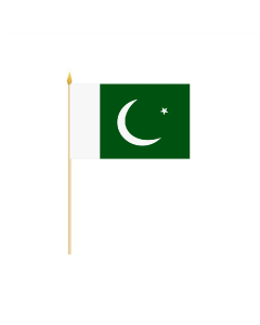 Pakistan Stockflagge 30 x 45cm