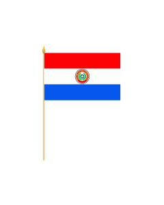 Paraguay Stockflagge 30 x 45cm