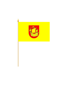 Rerik Stadt Stockflagge 30 x 45cm